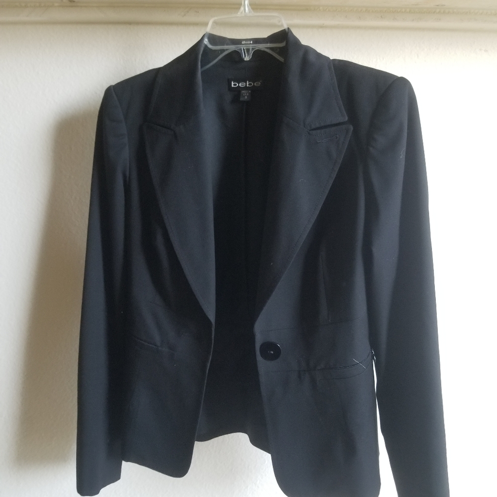 Bebe black blazer